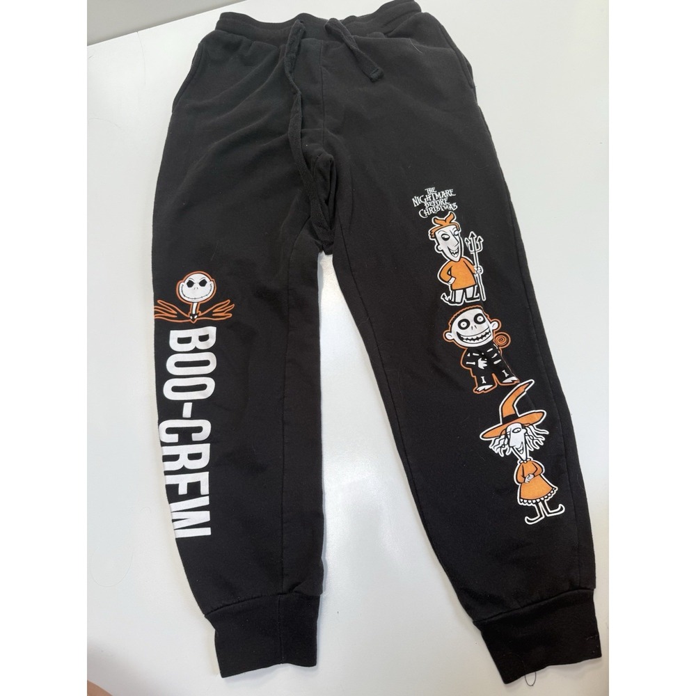 Nightmare Before Christmas Sweatpants S Drawstring Lounge Joggers